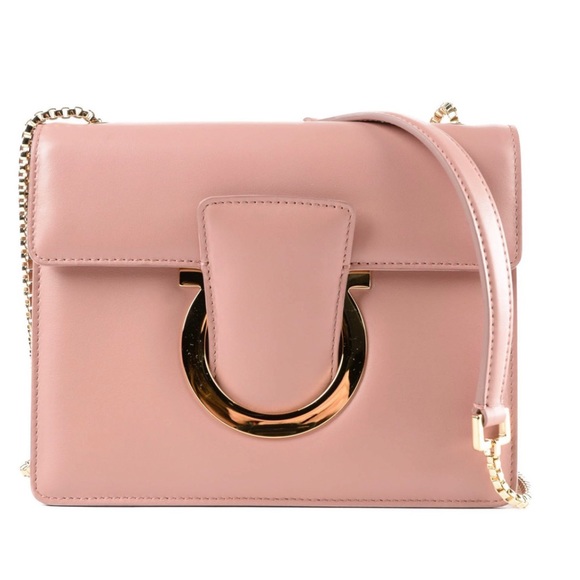 [NEW] FERRAGAMO ANTIQUE ROSE THALIA CROSSBODY BAG - Picture 5 of 13